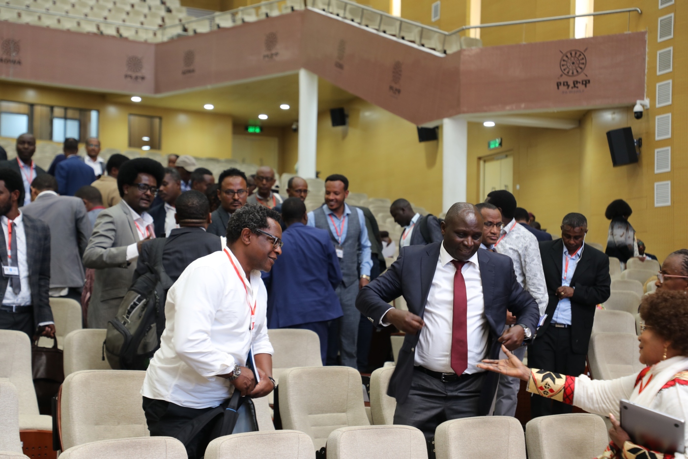 EACA 2025 delegates between sessions
